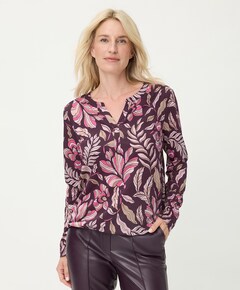 Dames longsleeve bordeaux