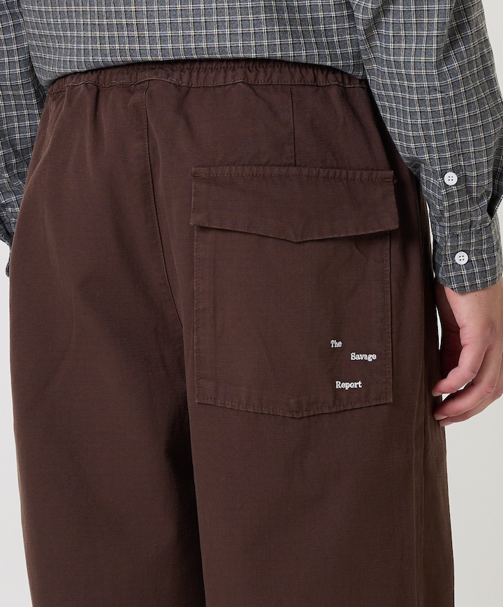 Rib Stop Pants heren pantalon bruin