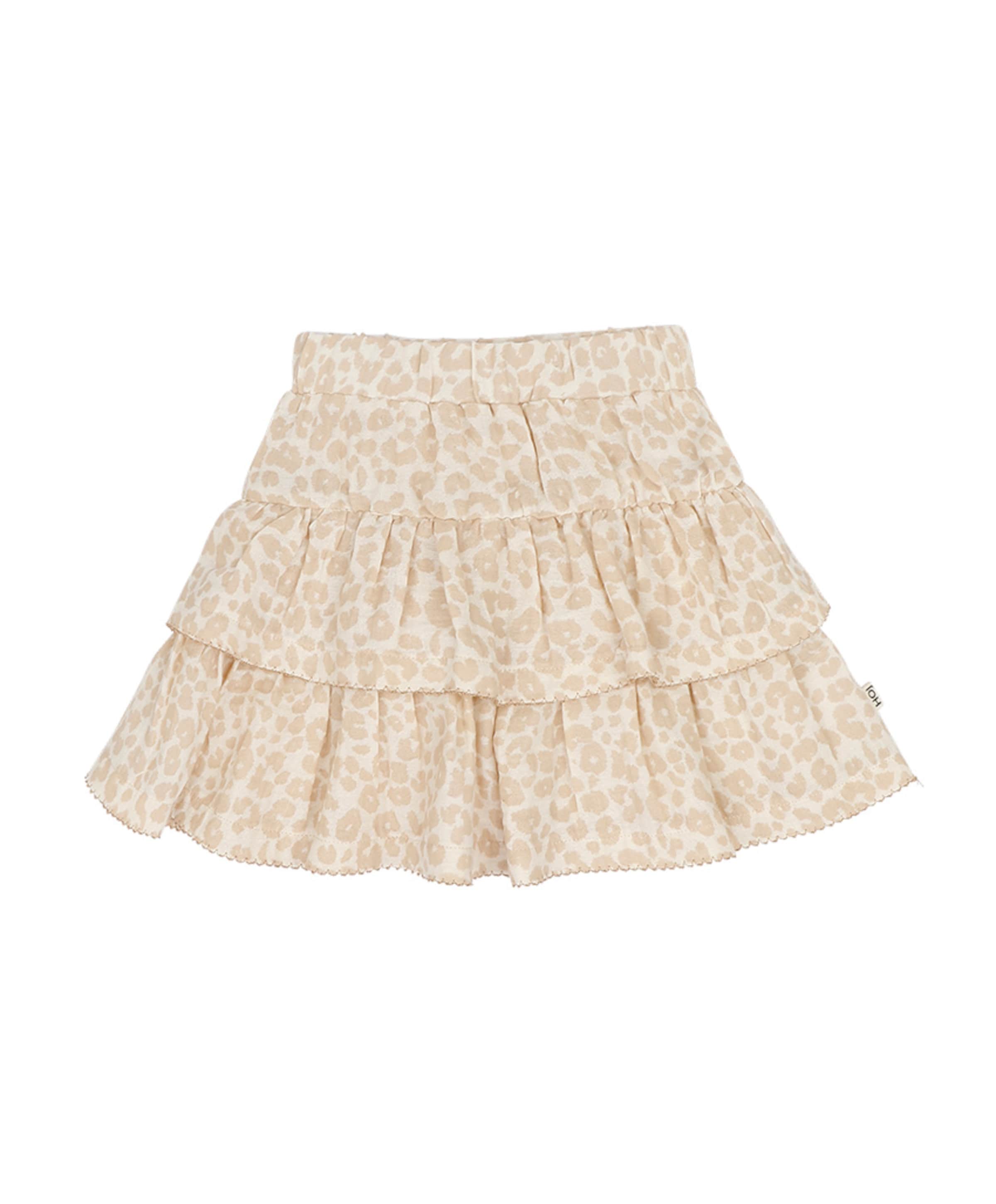 Meisjes rok beige