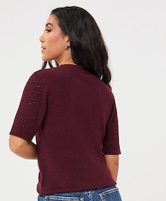 Dames trui bordeaux