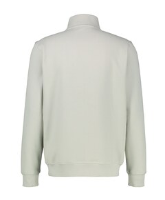 Heren trui met rits grijs