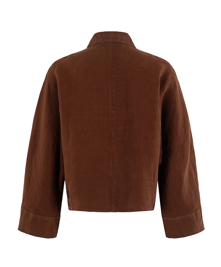Dames blouse bruin