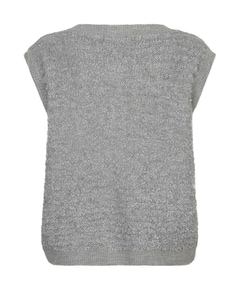 Dames gilet grijs