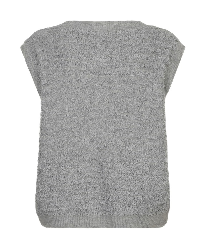 Dames gilet grijs