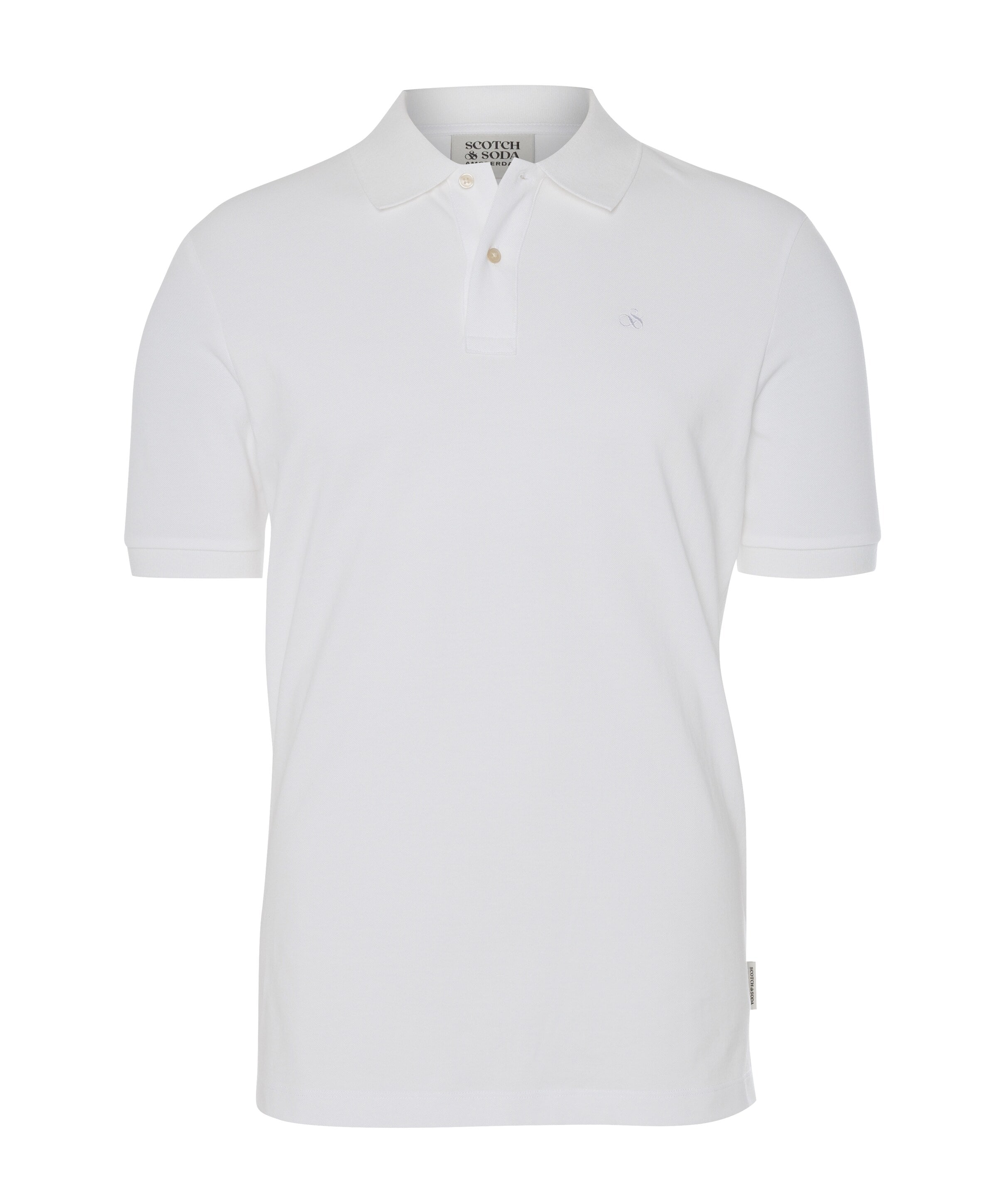 Heren polo wit