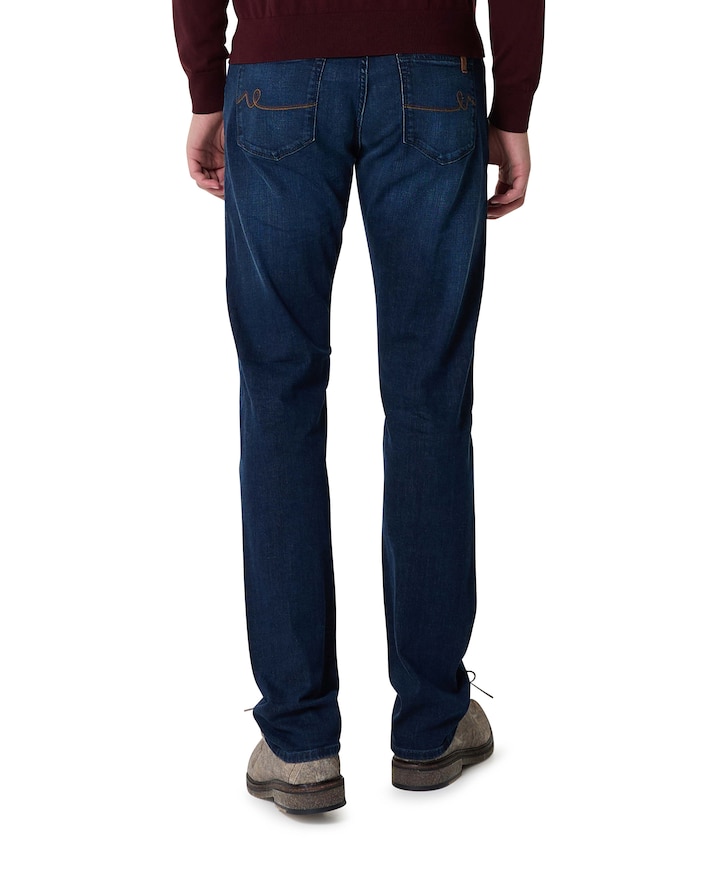 1484-102 heren jeans blauw