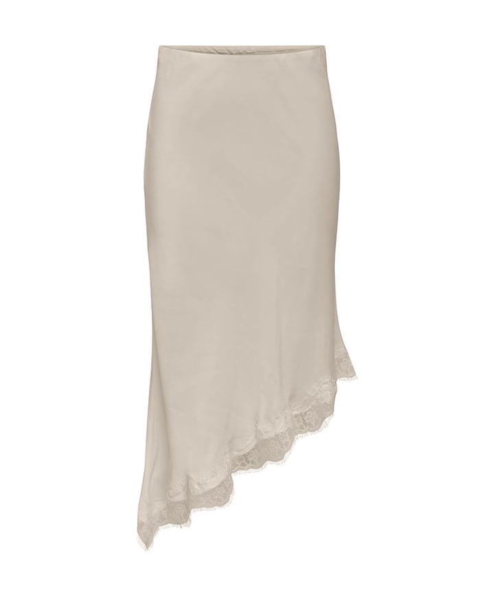 Dames rok beige