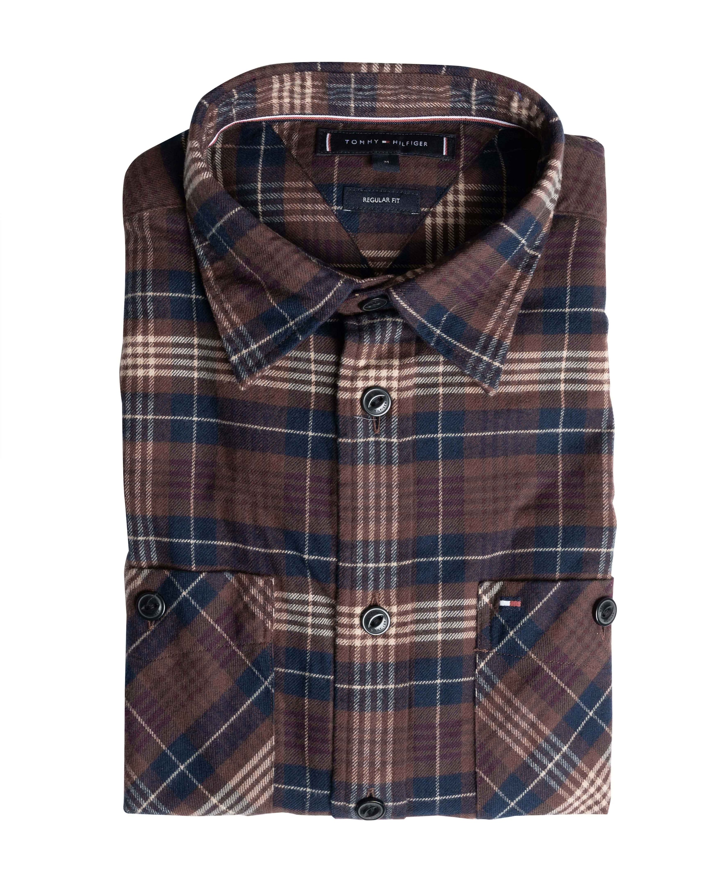 Heren overhemd lange mouw bordeaux