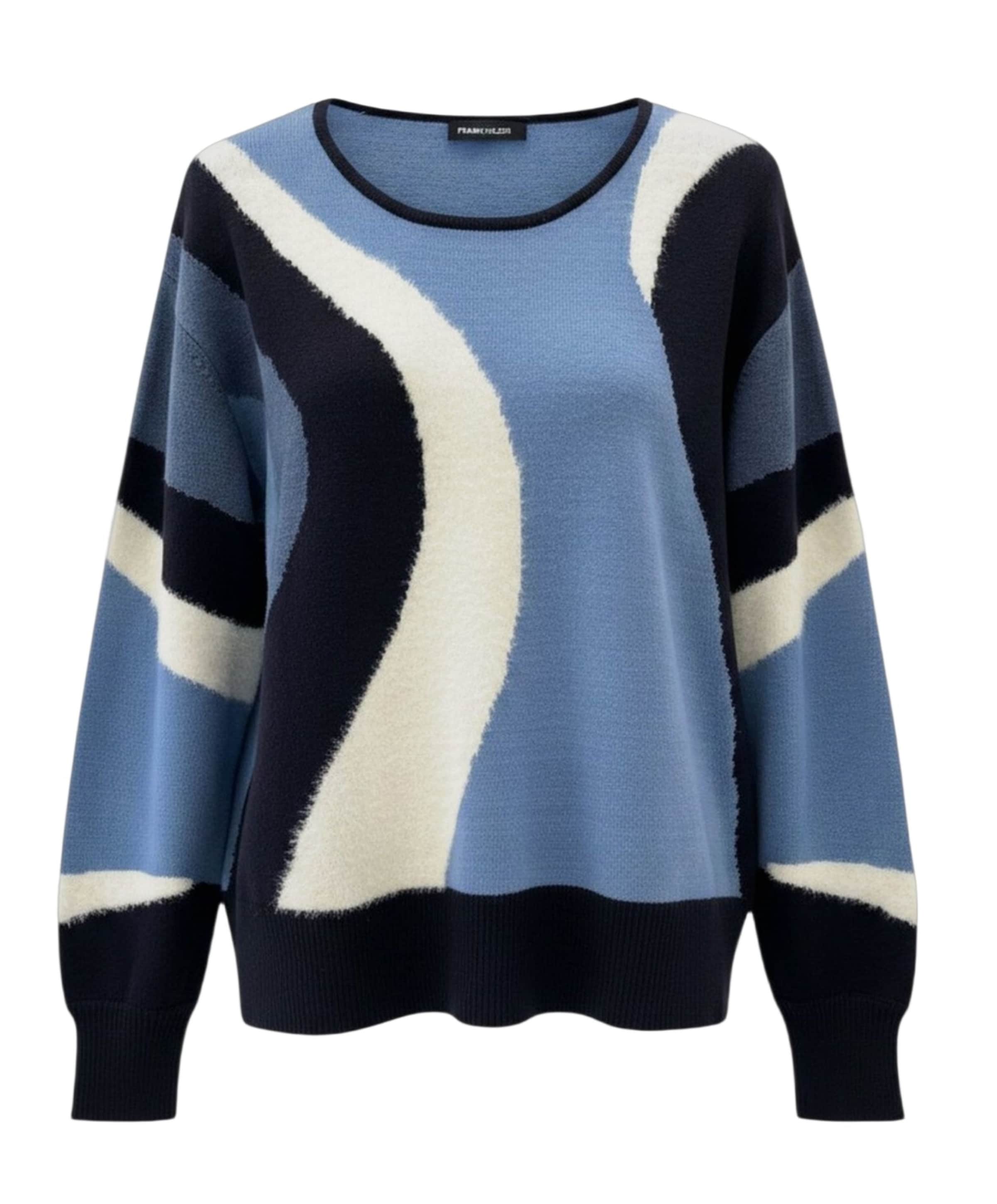 Dames trui blauw
