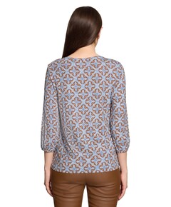 Dames longsleeve blauw