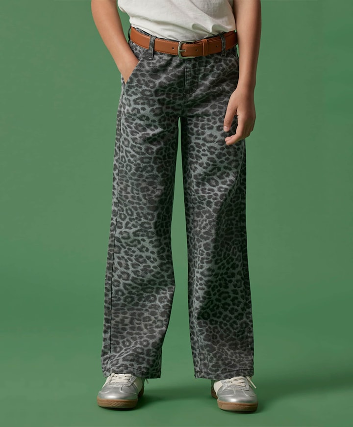 NKFROSE WIDE TWI PANTS 4444-TD O meisjes jeans grijs