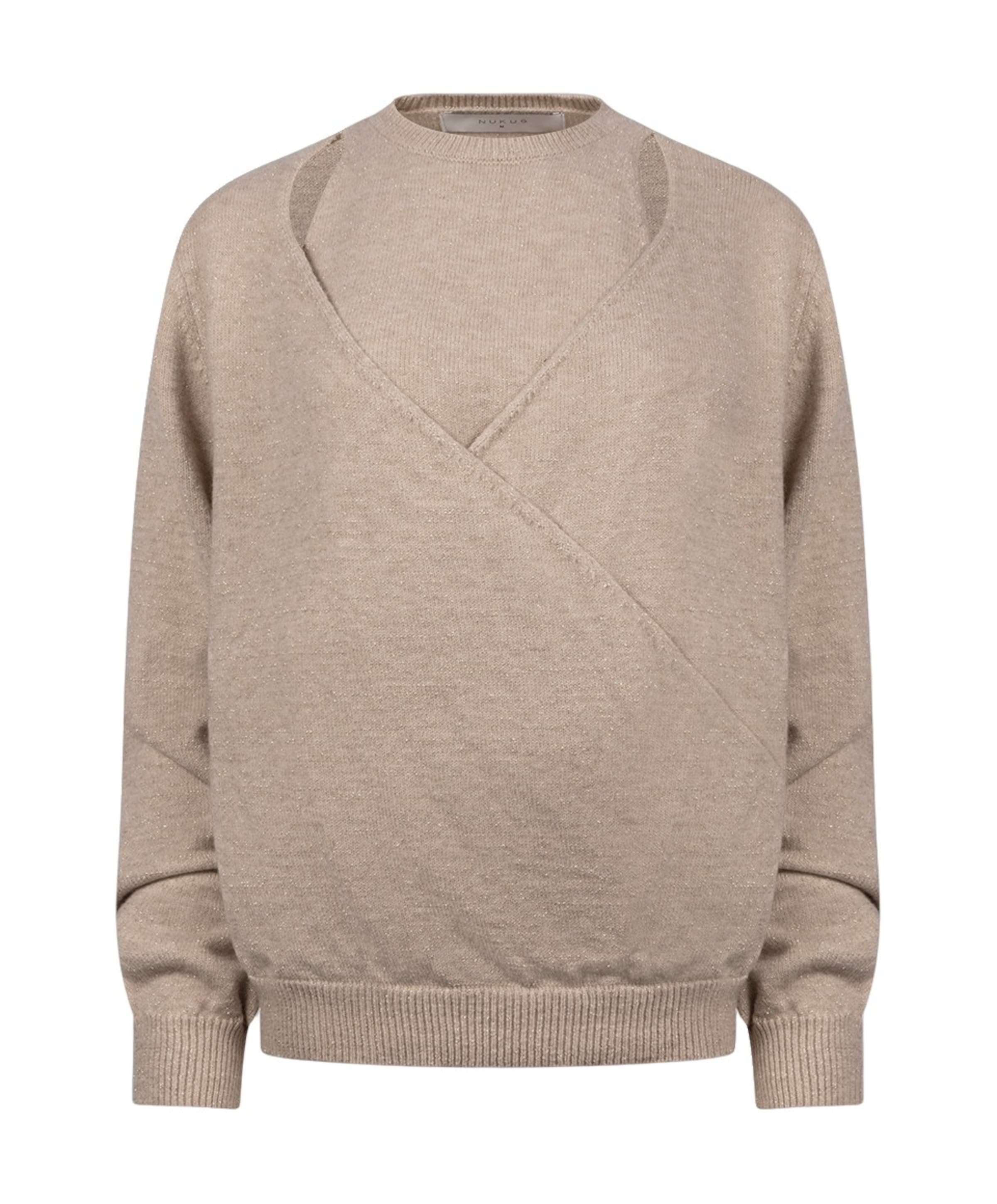 Dames trui beige