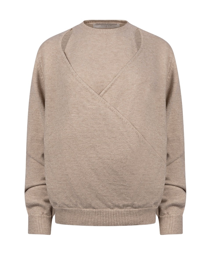 Dames trui beige
