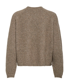 Dames vest bruin