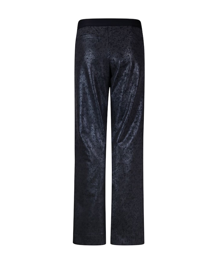 Shiny broek blauw