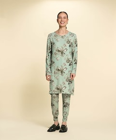 Dames nachthemd groen