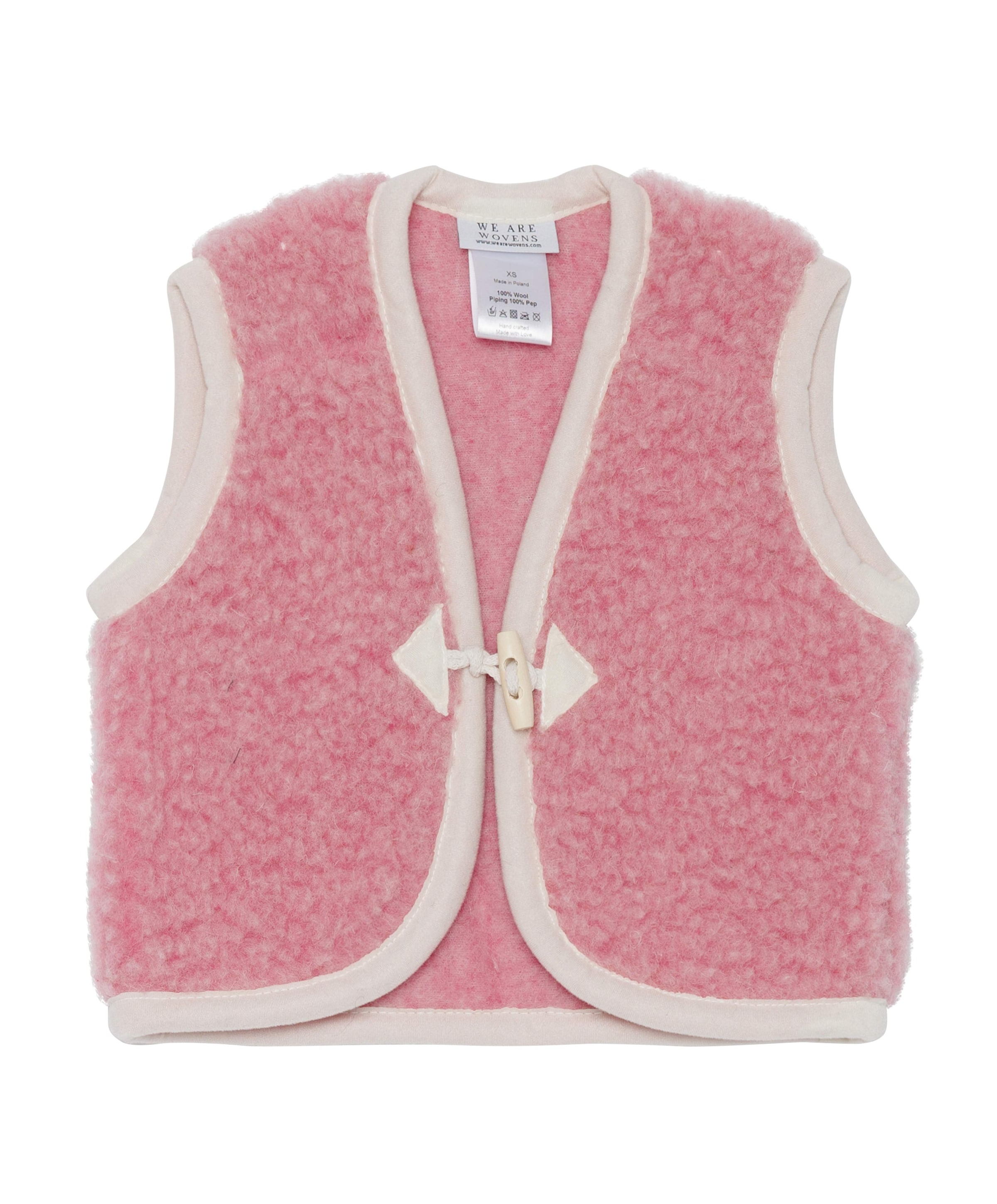 Meisjes gilet roze