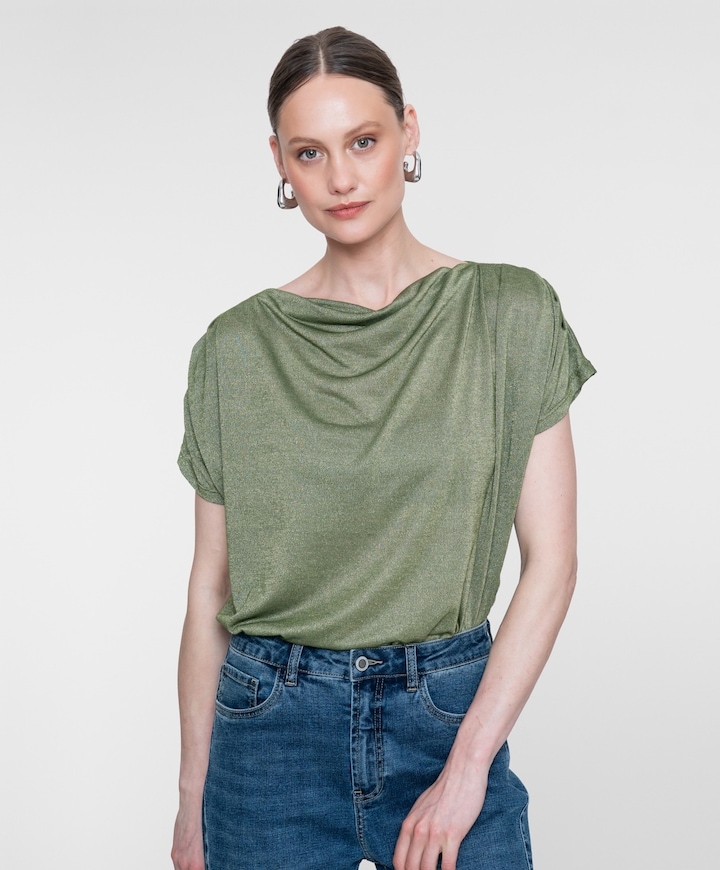 Dames top groen