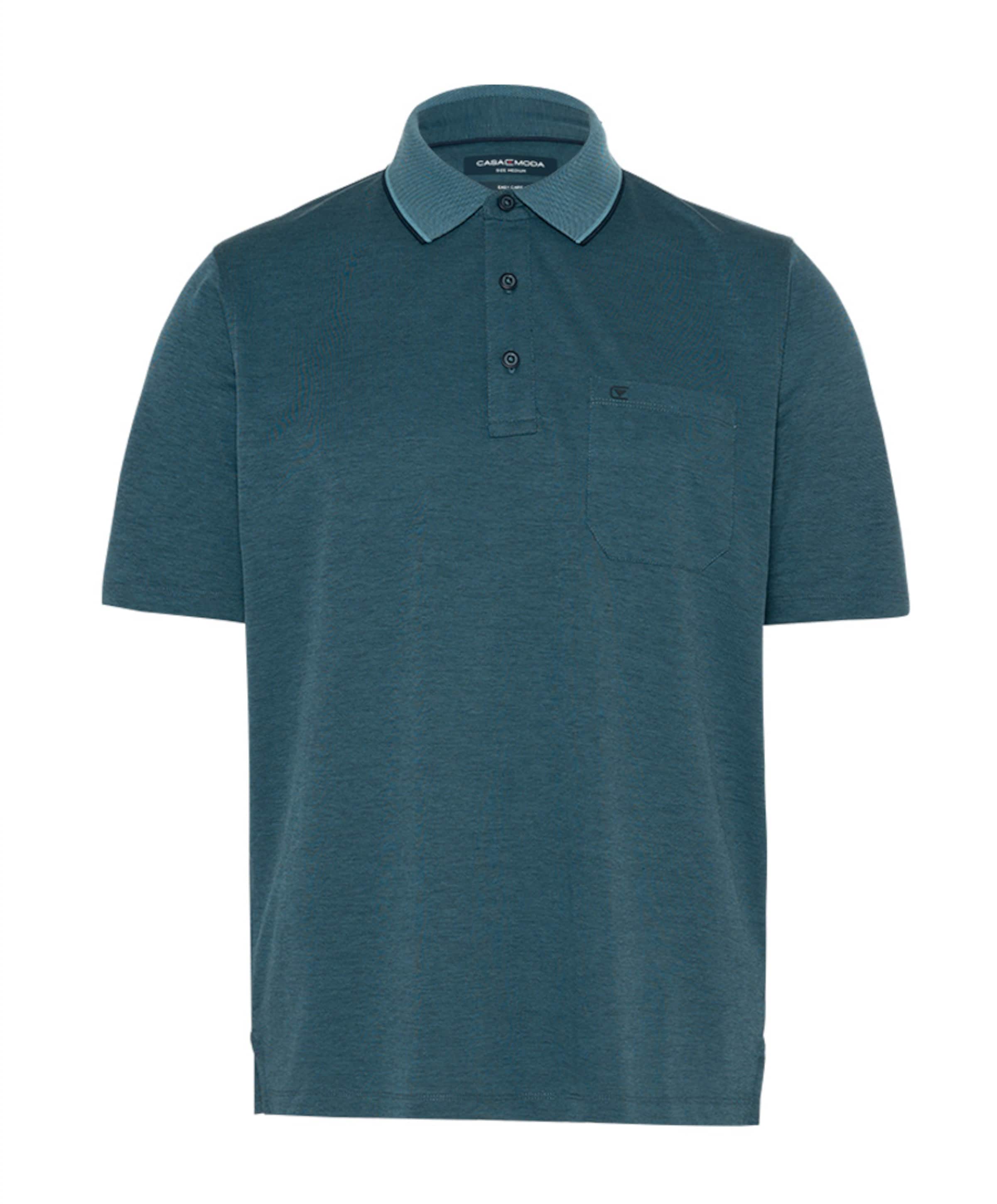 Heren polo blauw