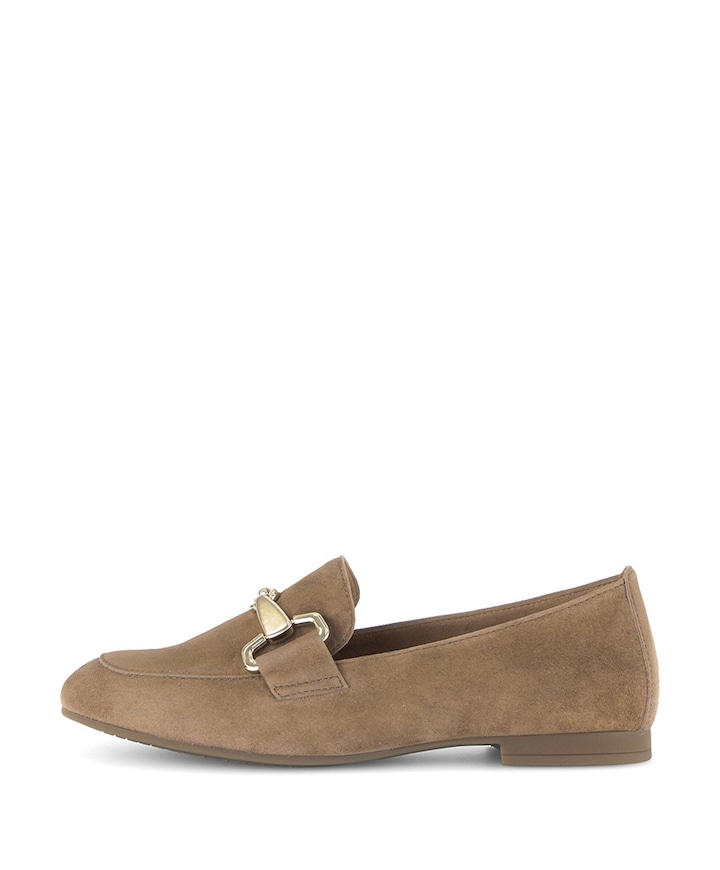 dames loafers beige