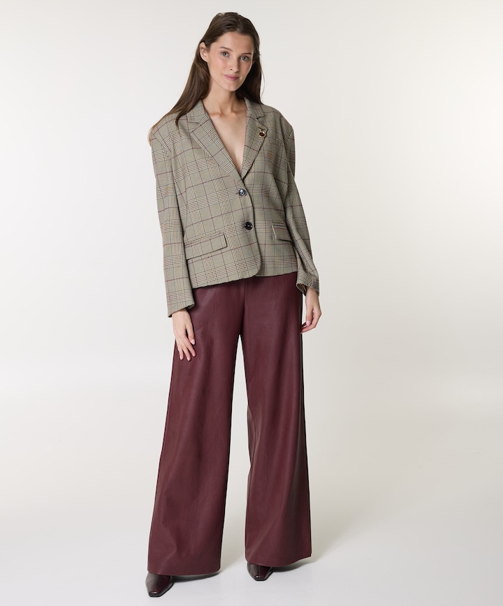 dames broek bordeaux