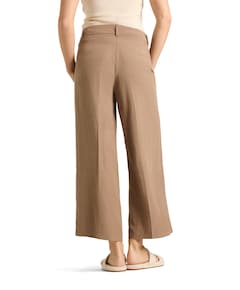 Anais cropped dames broek bruin