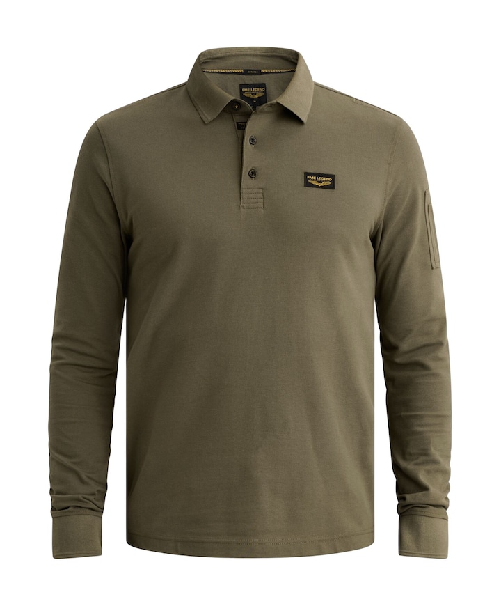 Heren polo groen