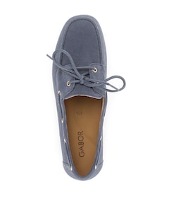 dames loafers blauw