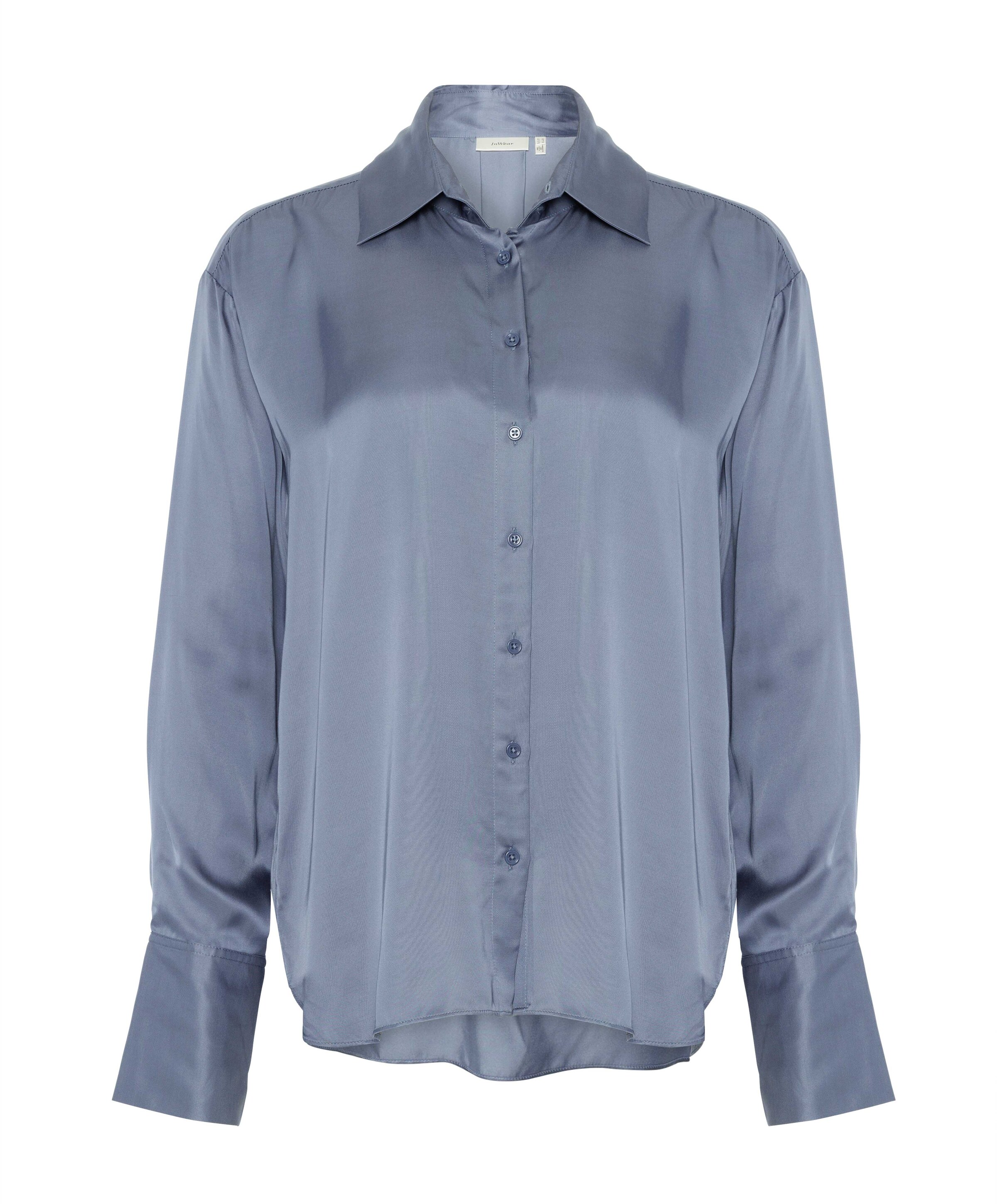 Dames blouse blauw
