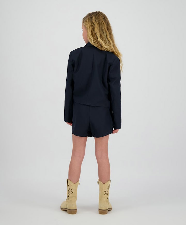 Meisjes broekrok blauw