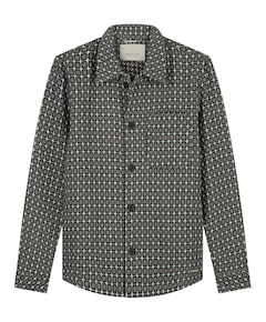 Heren overshirt bruin