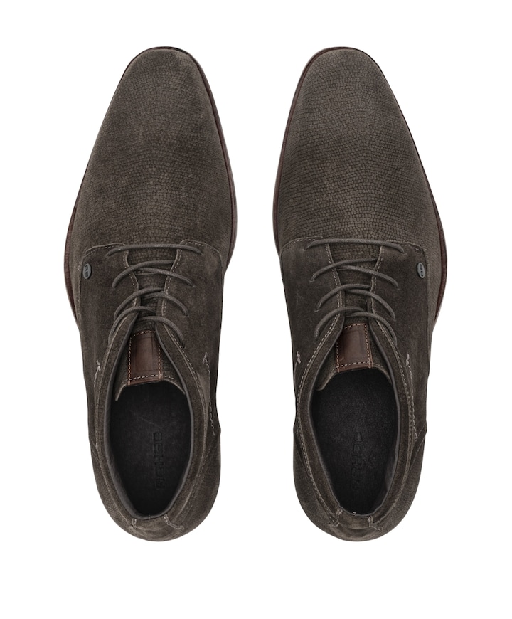 GREGOIRE SUE LZ heren veterboots grijs