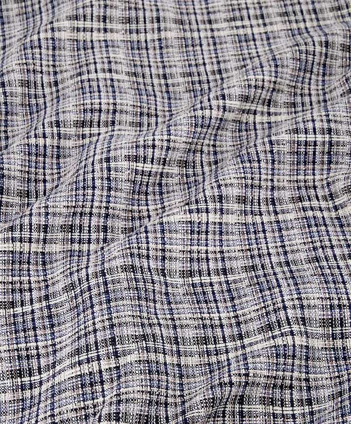 Heren overshirt blauw