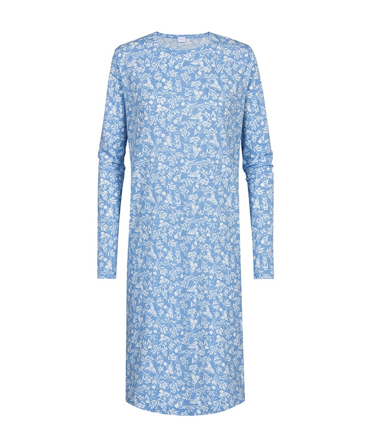 Dames nachthemd blauw