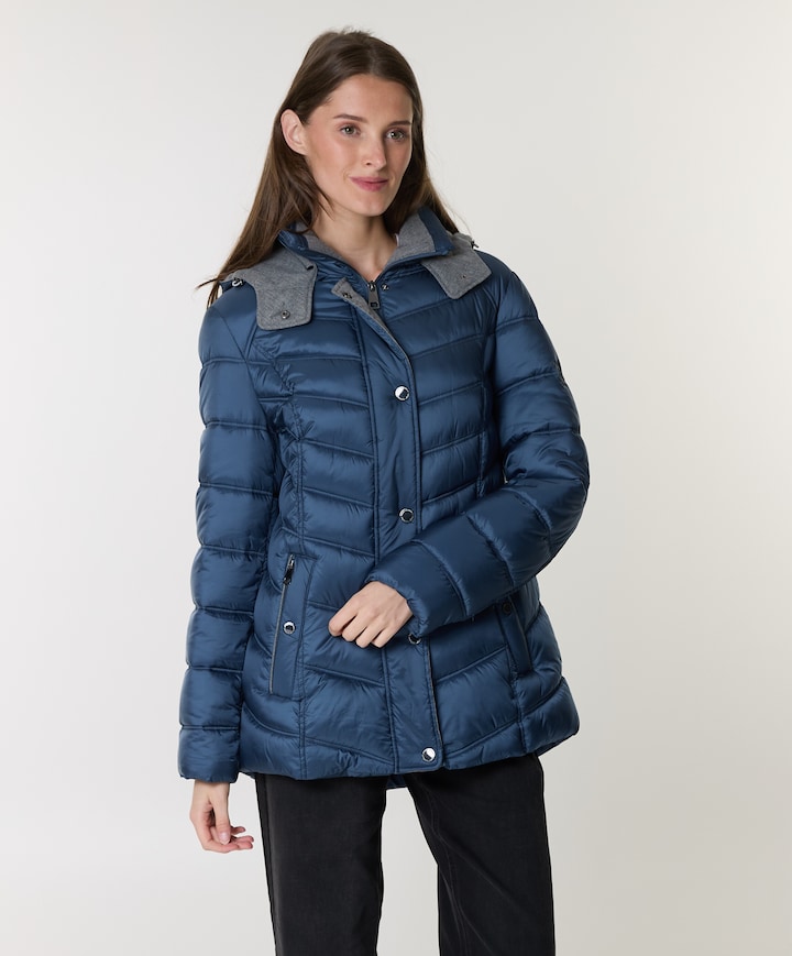 Dames jas blauw