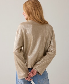 Dames sweater goud