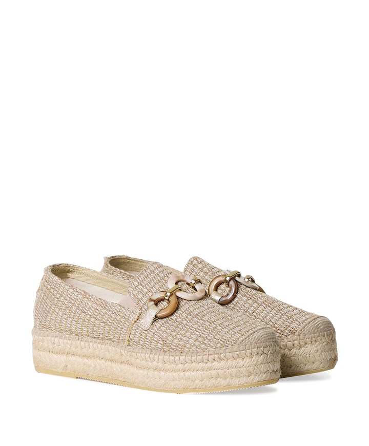 dames instappers beige