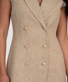 Dames jurk beige