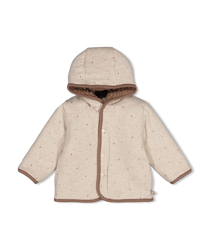 Meisjes jas  beige