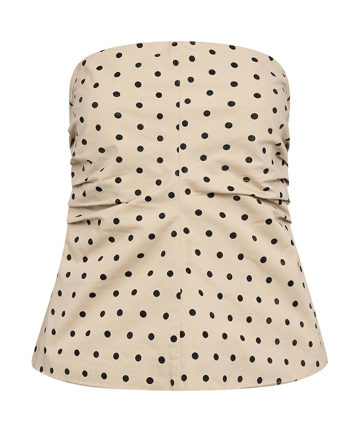 Dames top beige