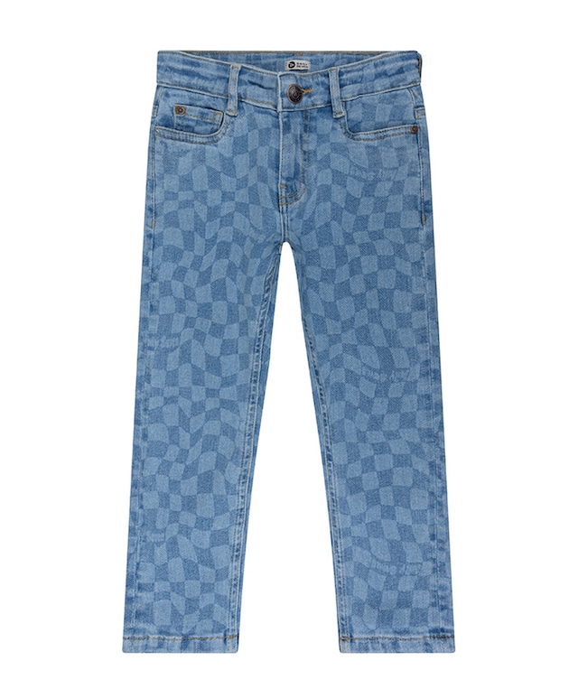 James carrot fit jeans blauw