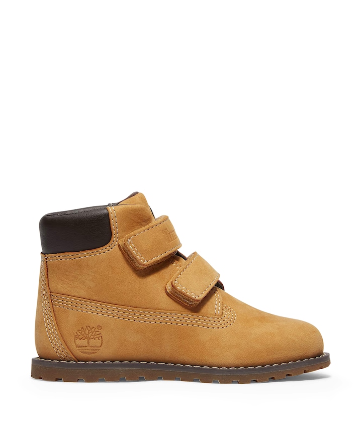 Pokey Pine MID HOOK & LOOP BOOT jongens sneakers bruin