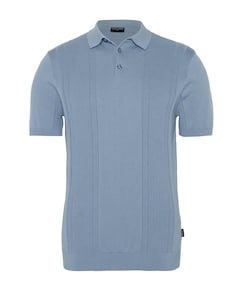 Heren polo blauw