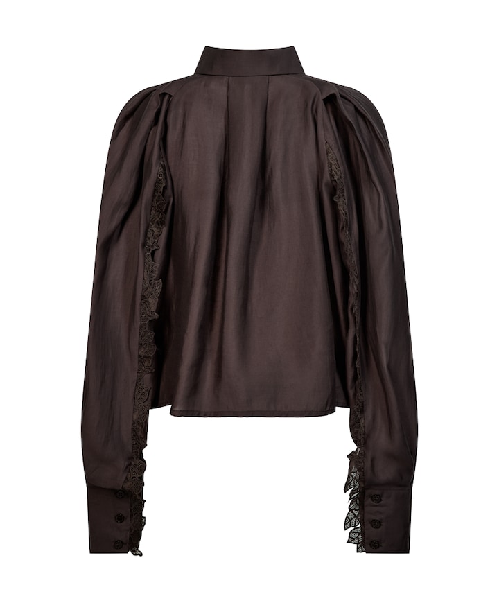 Dames blouse grijs