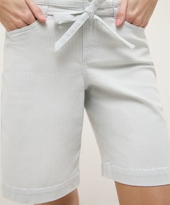 LIA CITY dames korte broek blauw