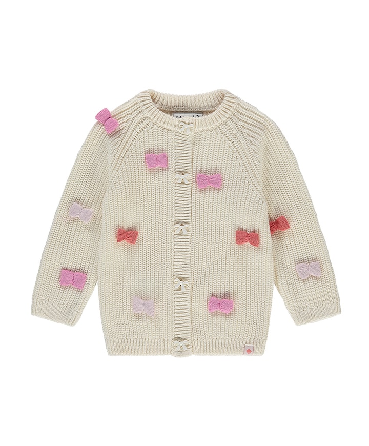 Meisjes vest beige