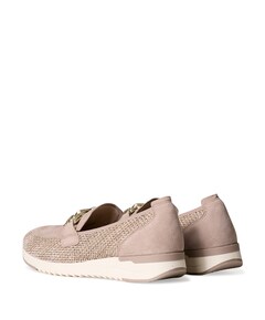 Women Slip-on dames instappers beige