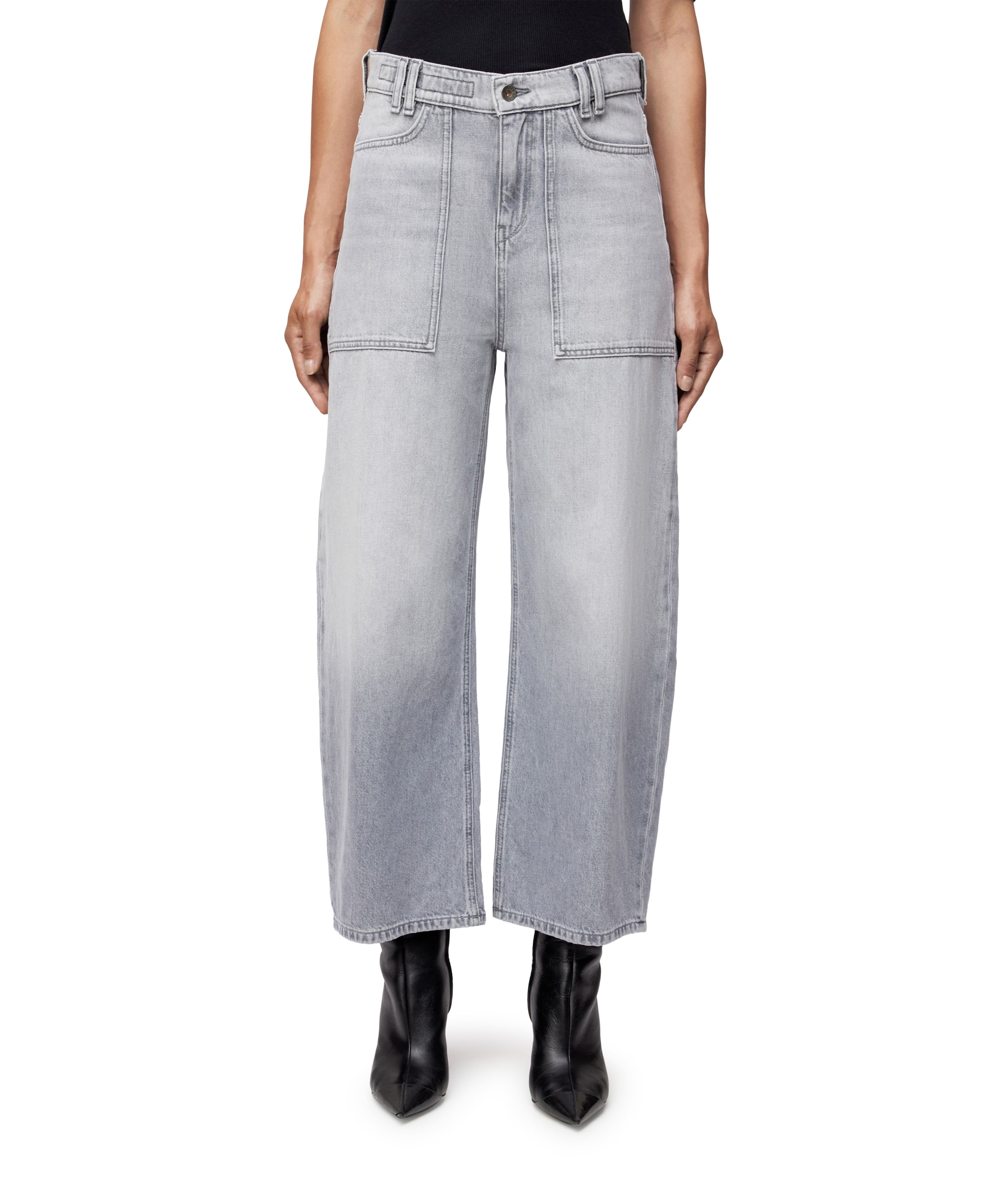 Derive dames jeans grijs