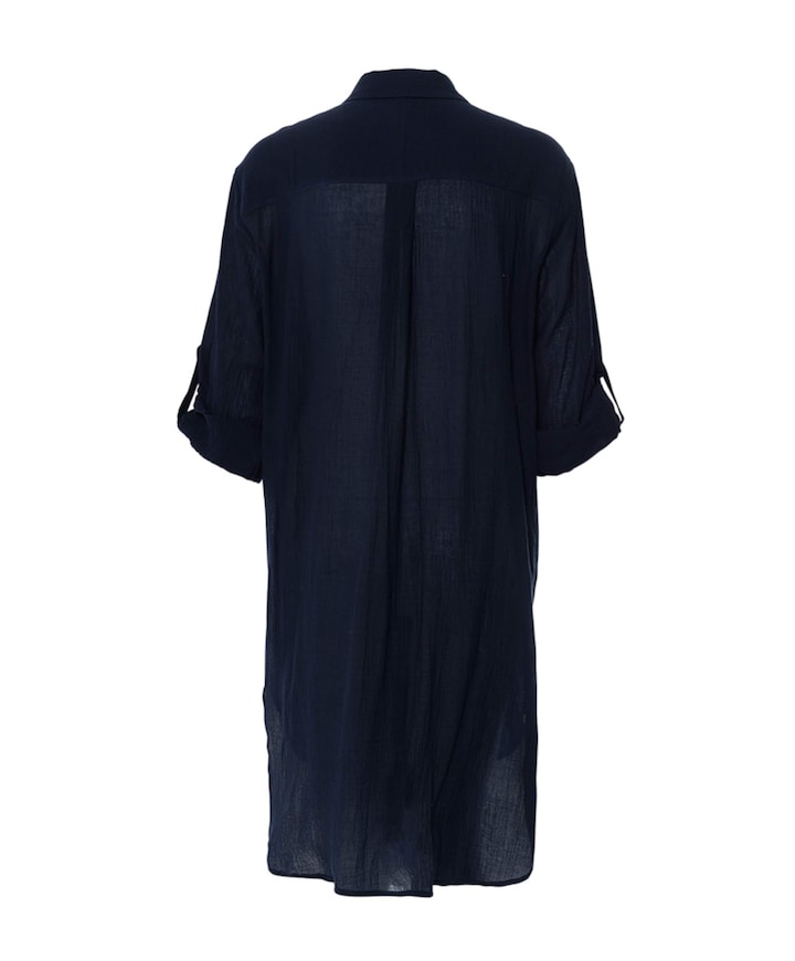 Dames jurk blauw