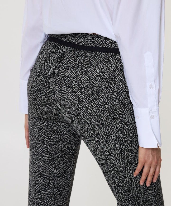 Francoise dames broek zwart